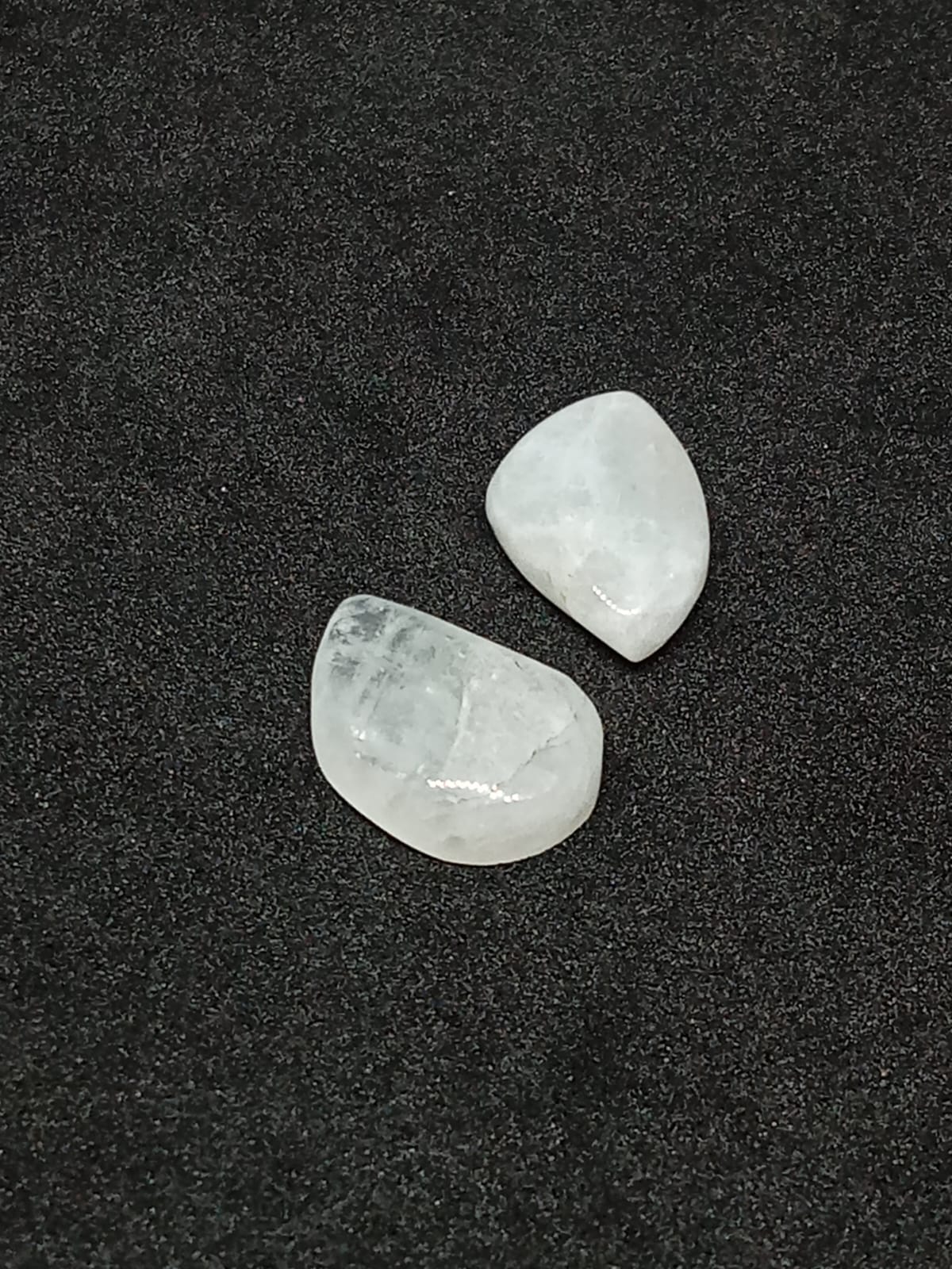 Gema Piedra Luna natural - Luz lunar - joyería artesanal FACET