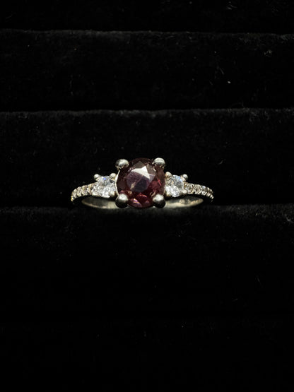 Anillo Granate - Fuego íntimo