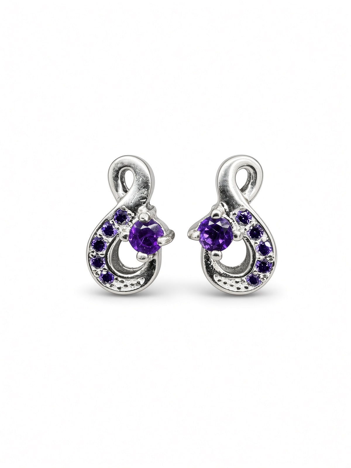 Aretes Sonata en Amatista