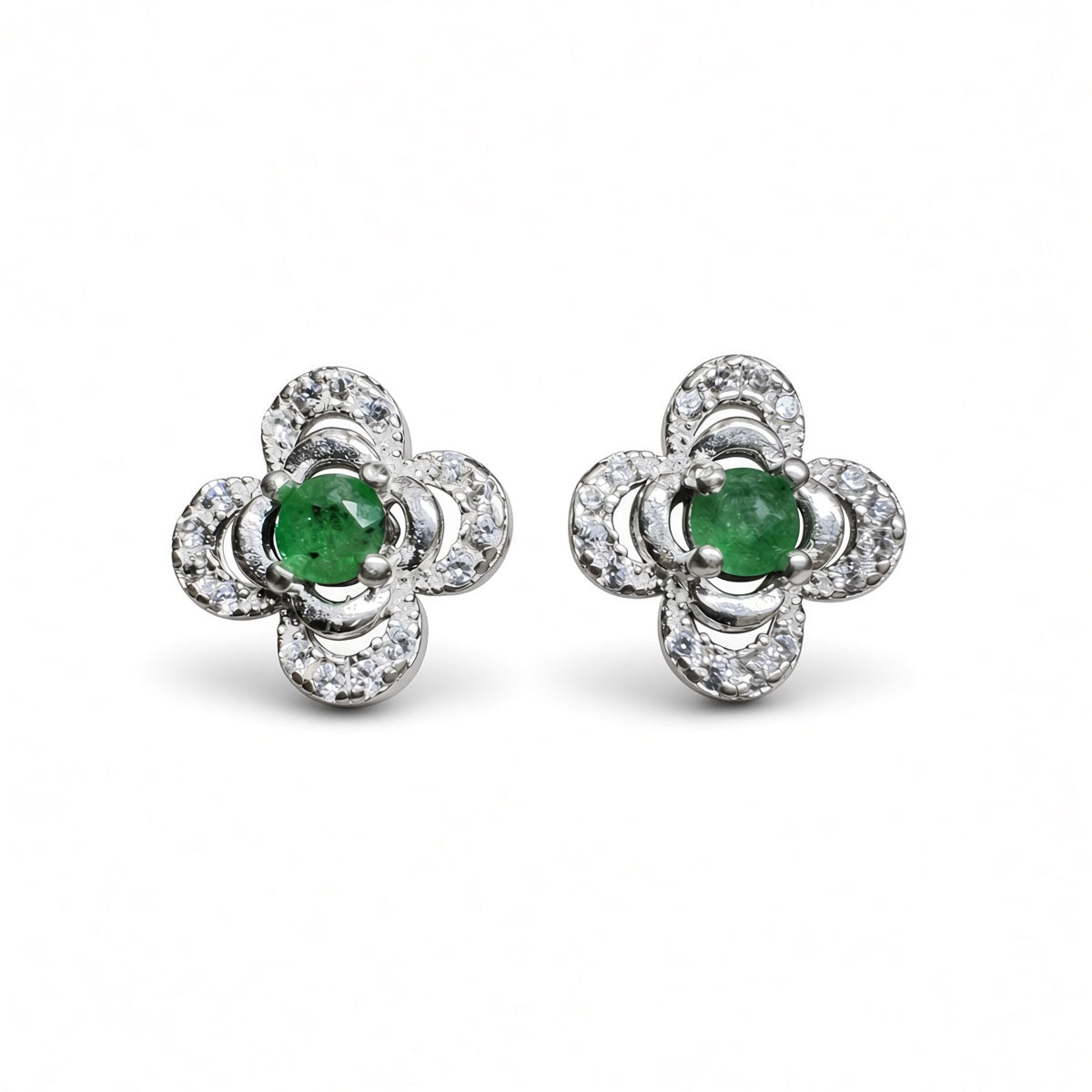 Aretes Aura Esmeralda