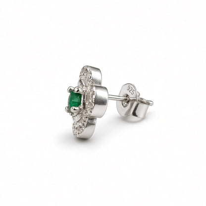 Aretes Aura Esmeralda