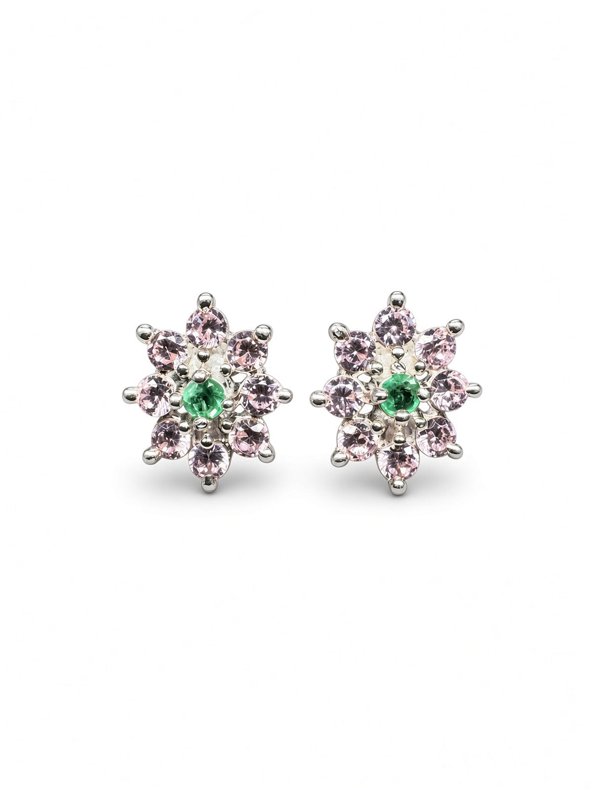 Aretes Lirio Rosa