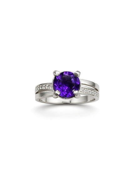 Anillo Amatista - Calma violeta