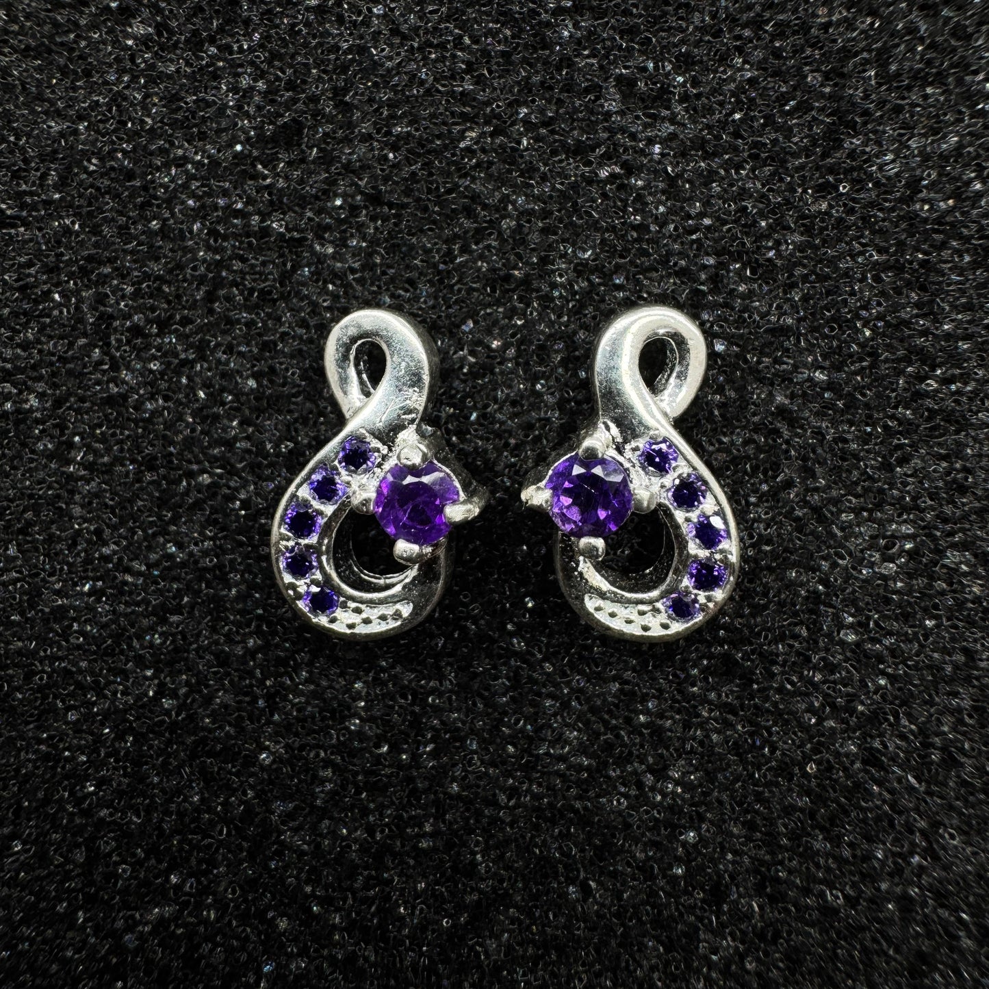 Aretes Sonata en Amatista