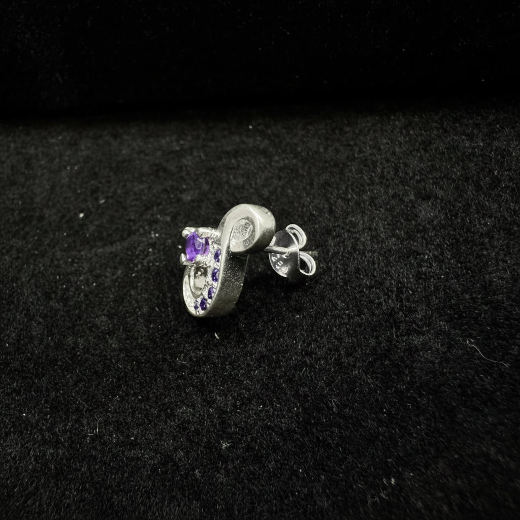 Aretes Sonata en Amatista