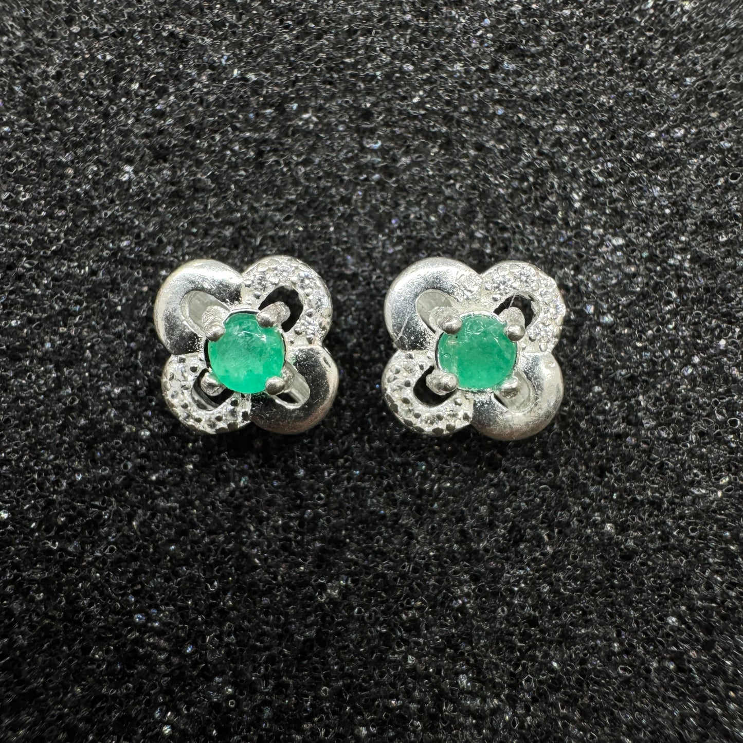 Aretes Flor de Trébol