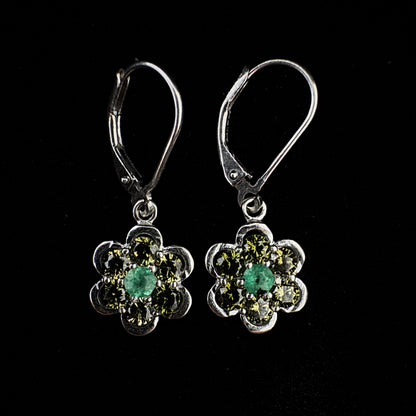 Aretes Dalia Verde