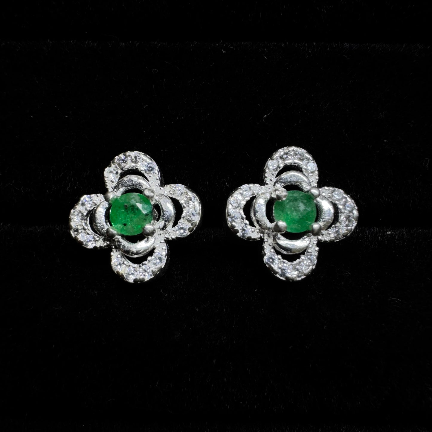 Aretes Aura Esmeralda