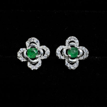 Aretes Aura Esmeralda