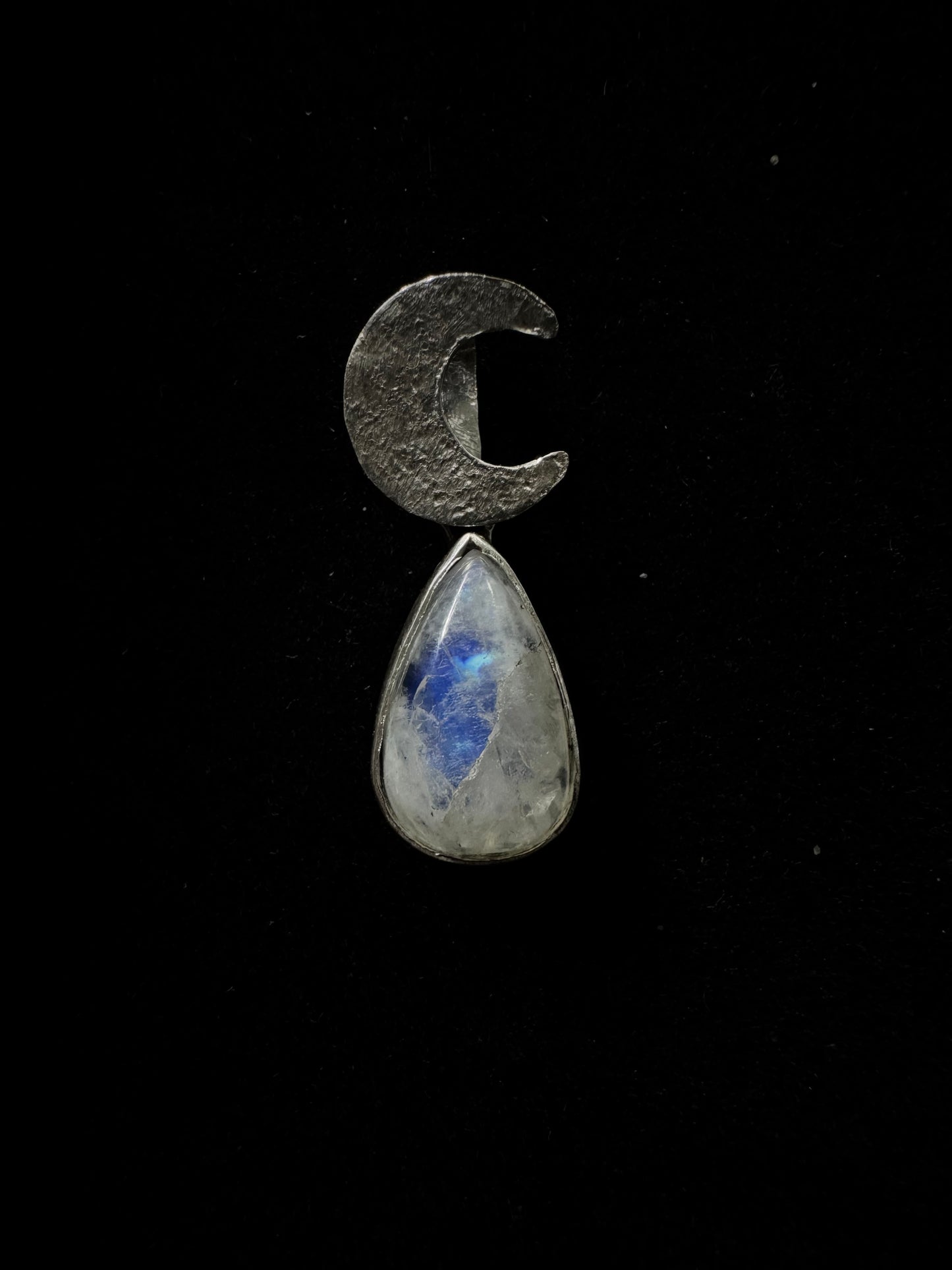 Dije Gota Lunar con Piedra Luna Natural
