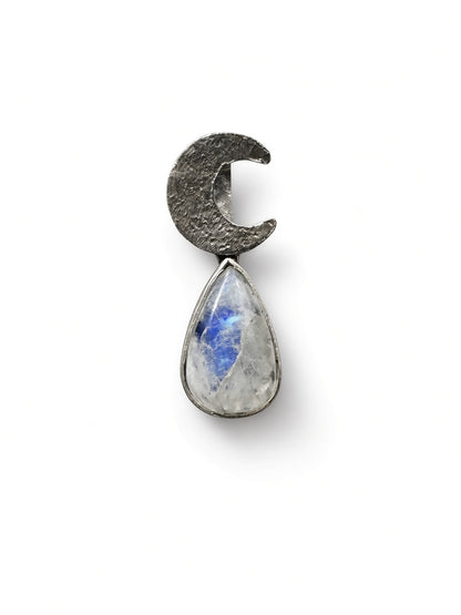 Dije Gota Lunar con Piedra Luna Natural