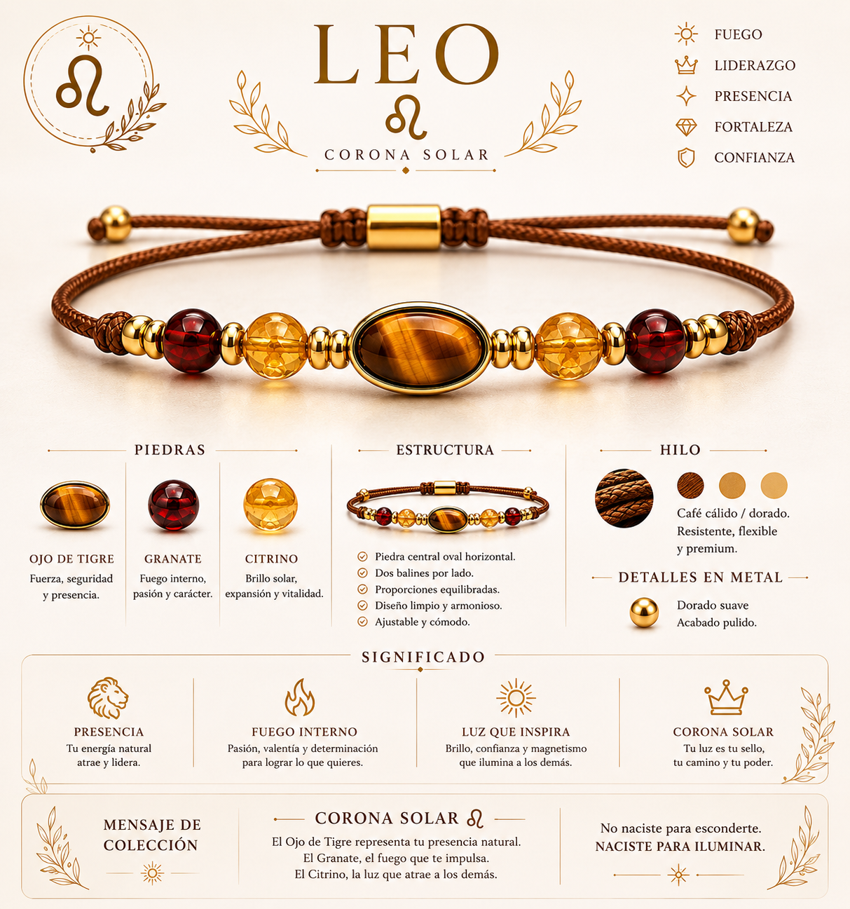 Manilla Zodiacal Leo — Corona Solar
