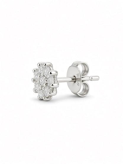 Aretes Éclat con Moissanitas