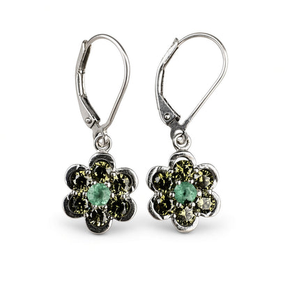 Aretes Dalia Verde