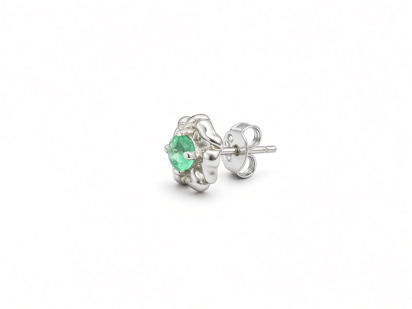 Aretes Flor de Camelia