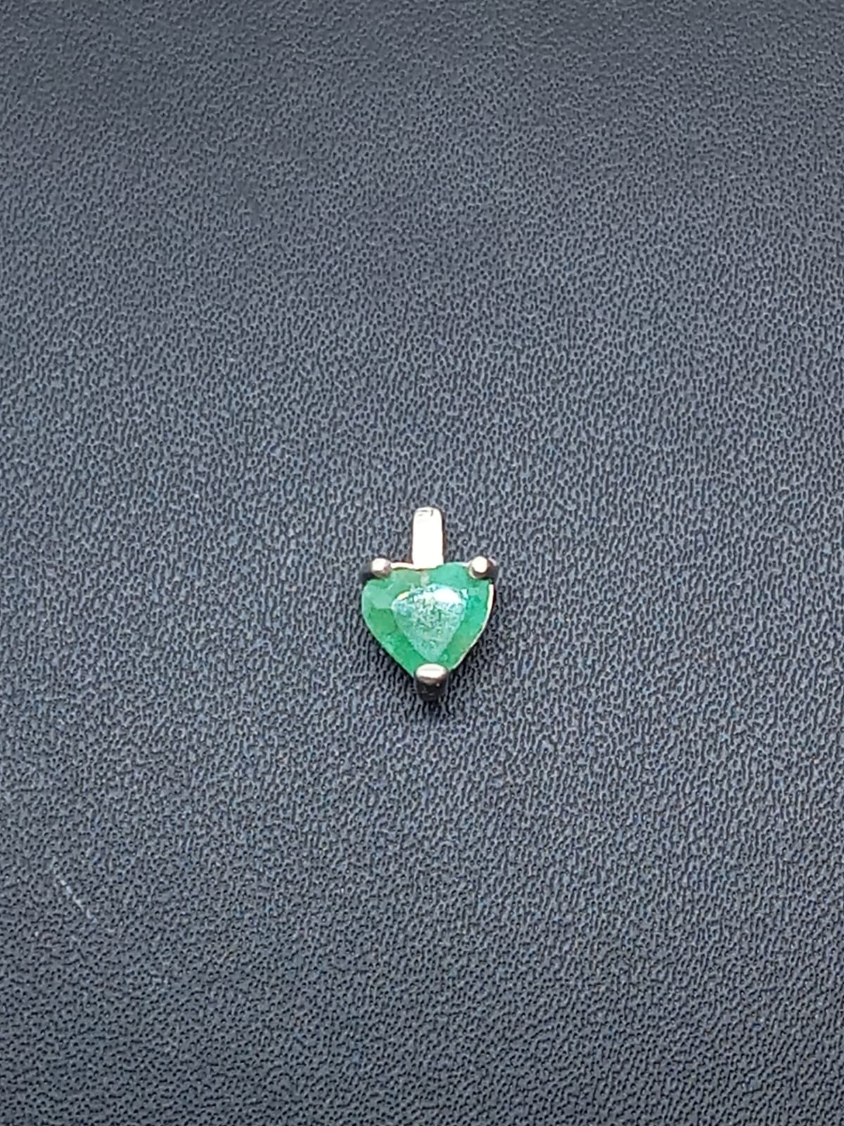 Dije Corazón Pequeño - Talismán personal - joyería artesanal FACET
