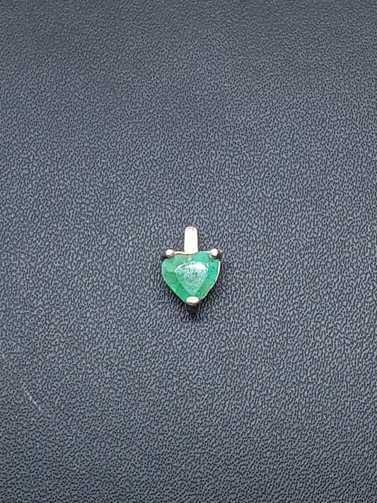 Dije Corazón Pequeño - Talismán personal - joyería artesanal FACET