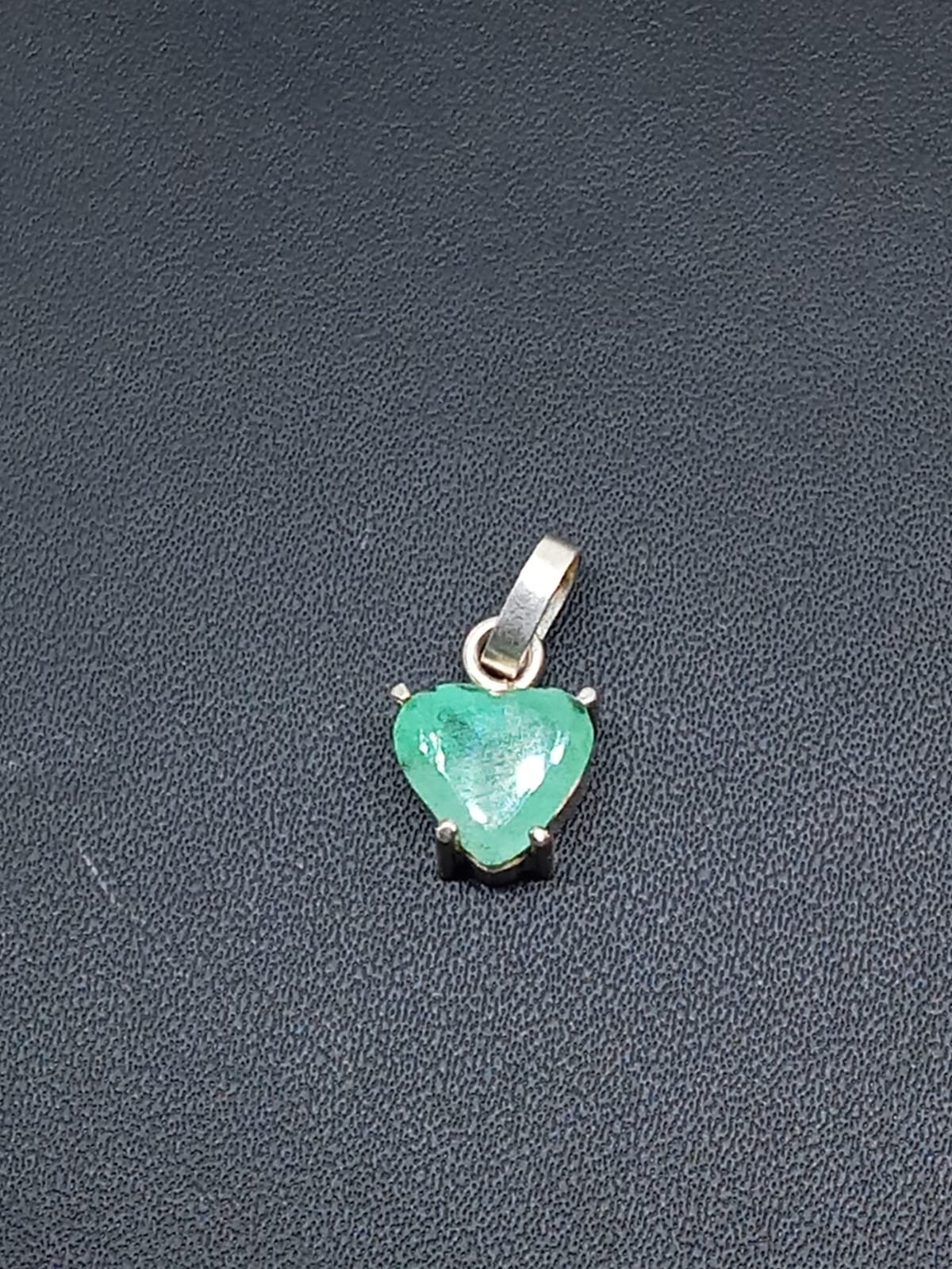 Dije Corazón Grande - Talismán personal - joyería artesanal FACET