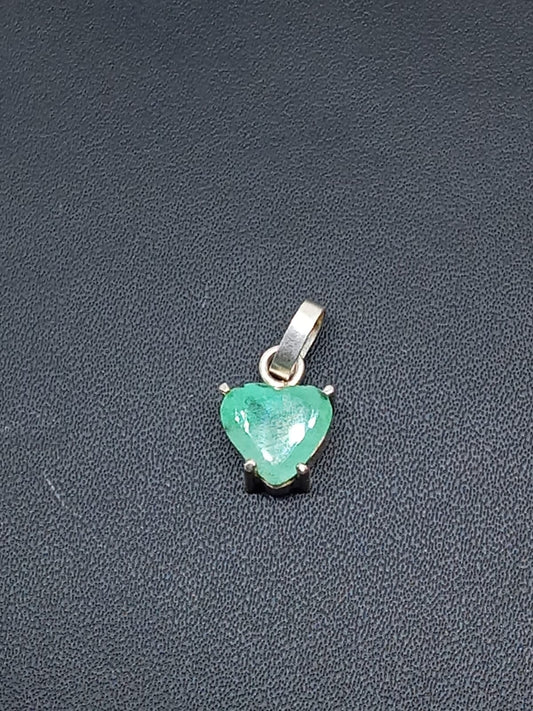 Dije Corazón Grande - Talismán personal - joyería artesanal FACET