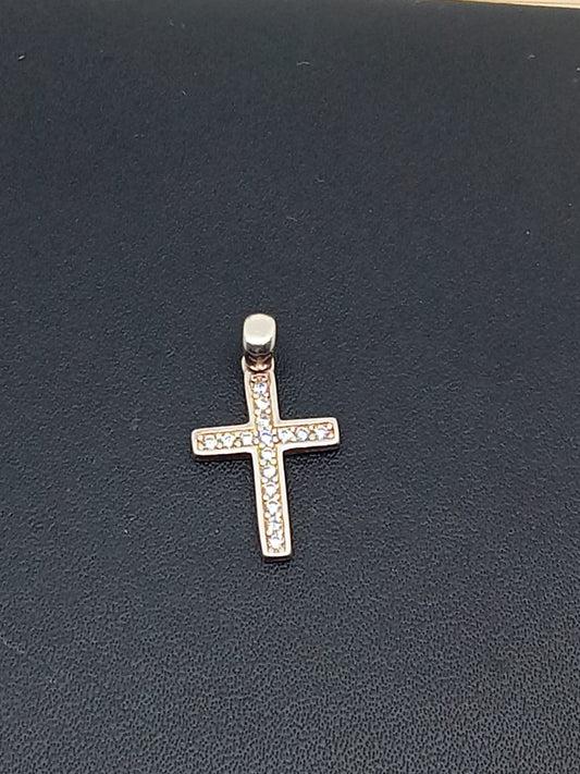 Dije Cruz - Talismán personal - joyería artesanal FACET